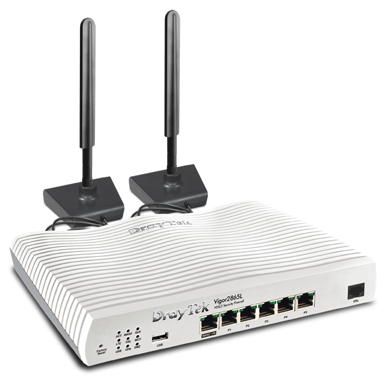 DrayTek Vigor 2865 LTE incl. annex A